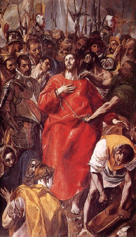 The Disrobing of Christ, El Greco